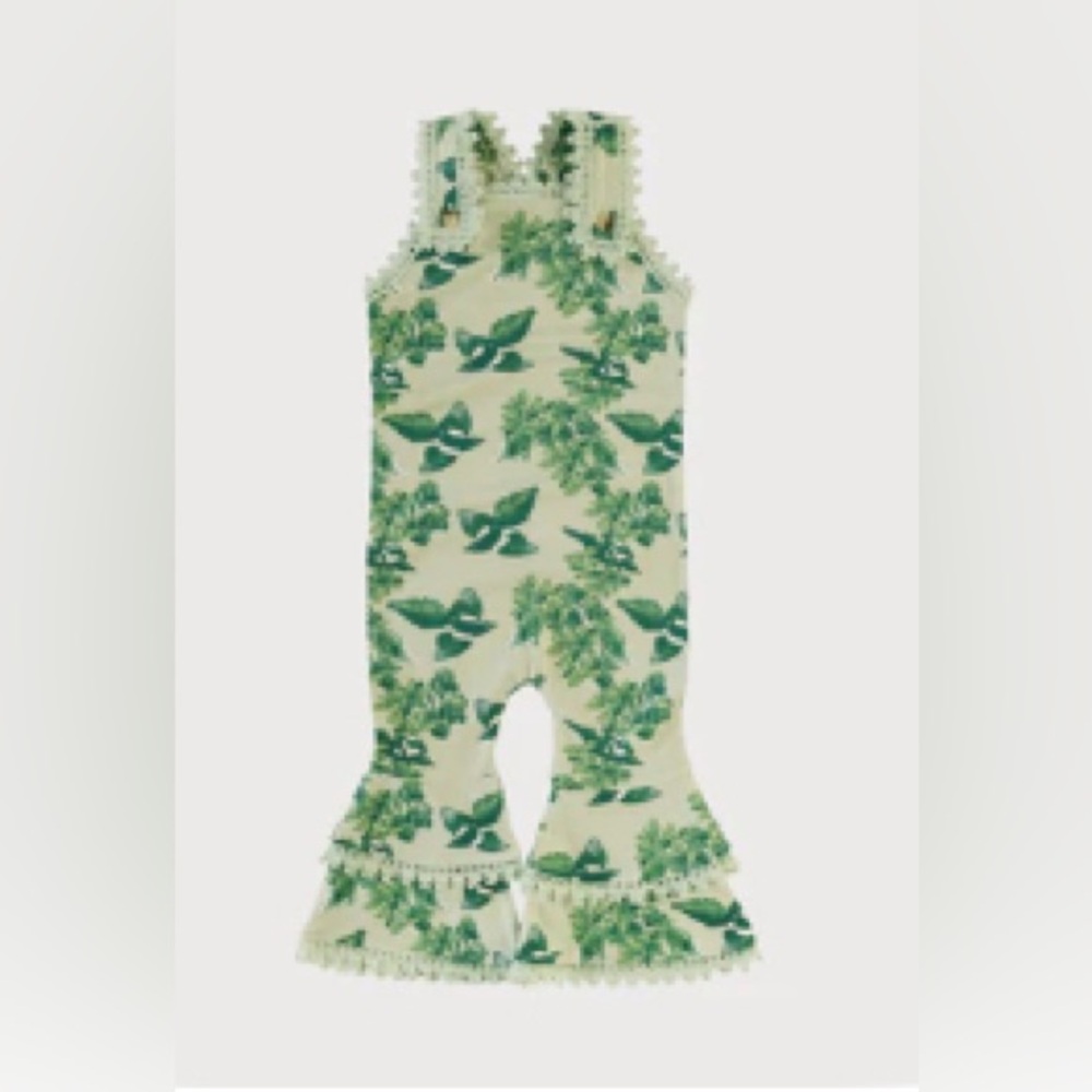 Kate Quinn Anne Lace Jumpsuit in Magpie Floral VGUC